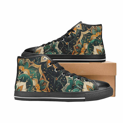WOMEN'S Mandala High Top Canvas Dreamcore Sneakers