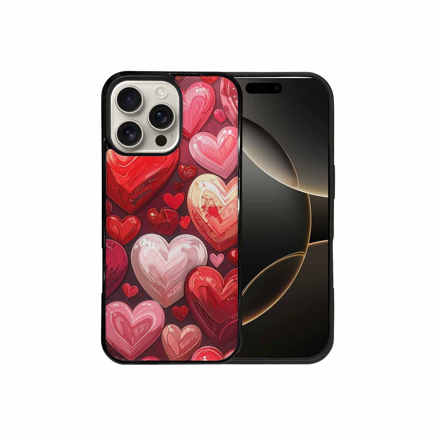 iPhone 16 Pro Max Case — No Words Or Writings On The, Custom Designed Case Cover