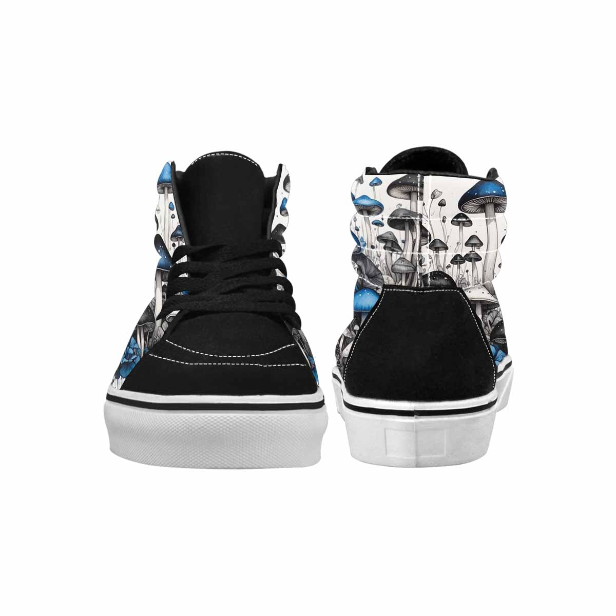 MEN'S Mushrooms (general) High Top Canvas Y2K Custom Shoes