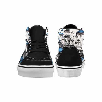 MEN'S Mushrooms (general) High Top Canvas Y2K Custom Shoes