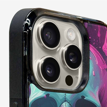 iPhone 16 Pro Case — Thousands Of Skulls Custom, Custom Art Phone Cover