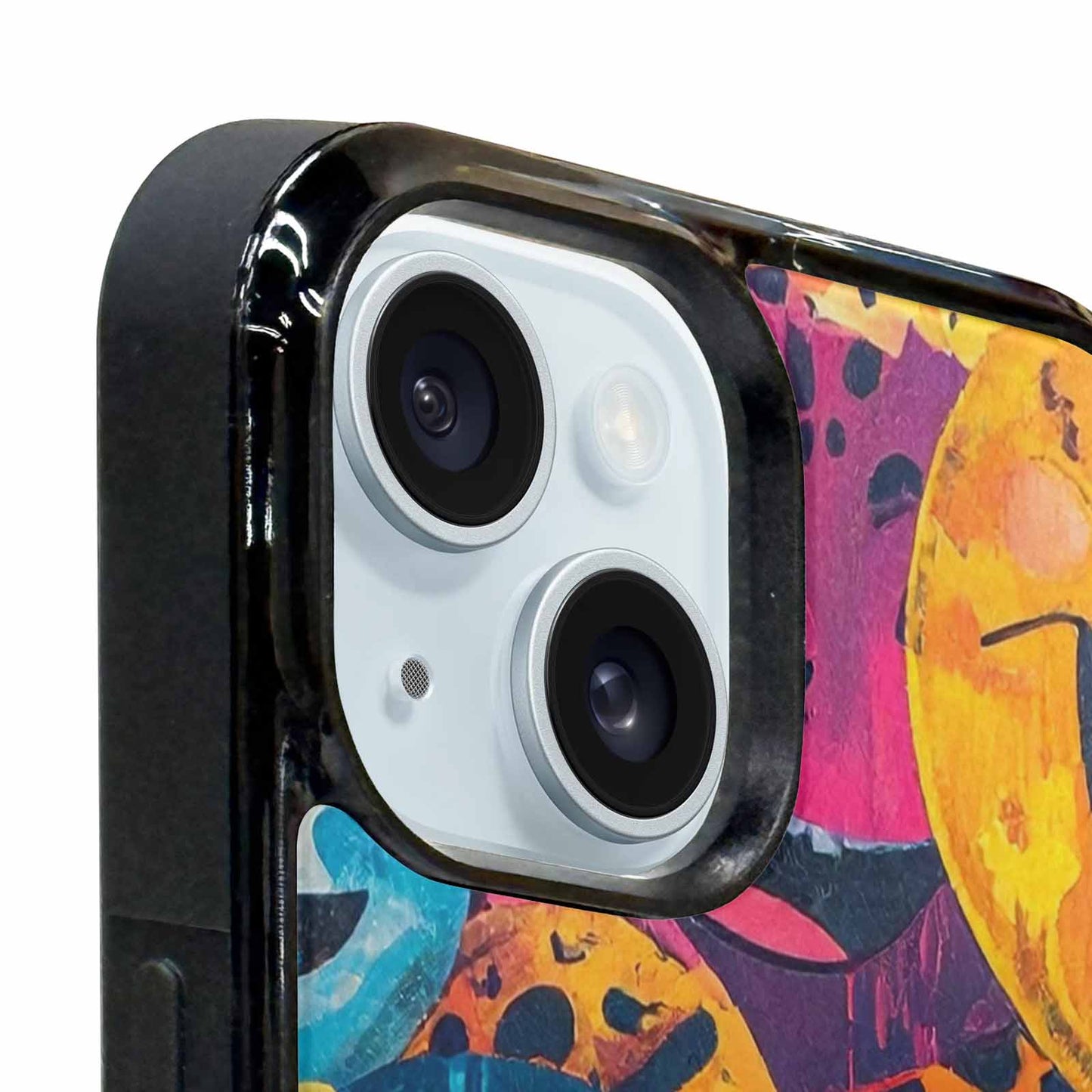iPhone 15 Plus Case — Smiley Faces Animal Printsmile Kh7 Personalized, Custom Designed Case Cover