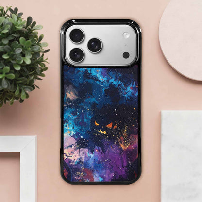 iPhone 17 Pro Max Case — Eamless Repeating Pattern Of Galaxy Space, Custom Designed Case Cover