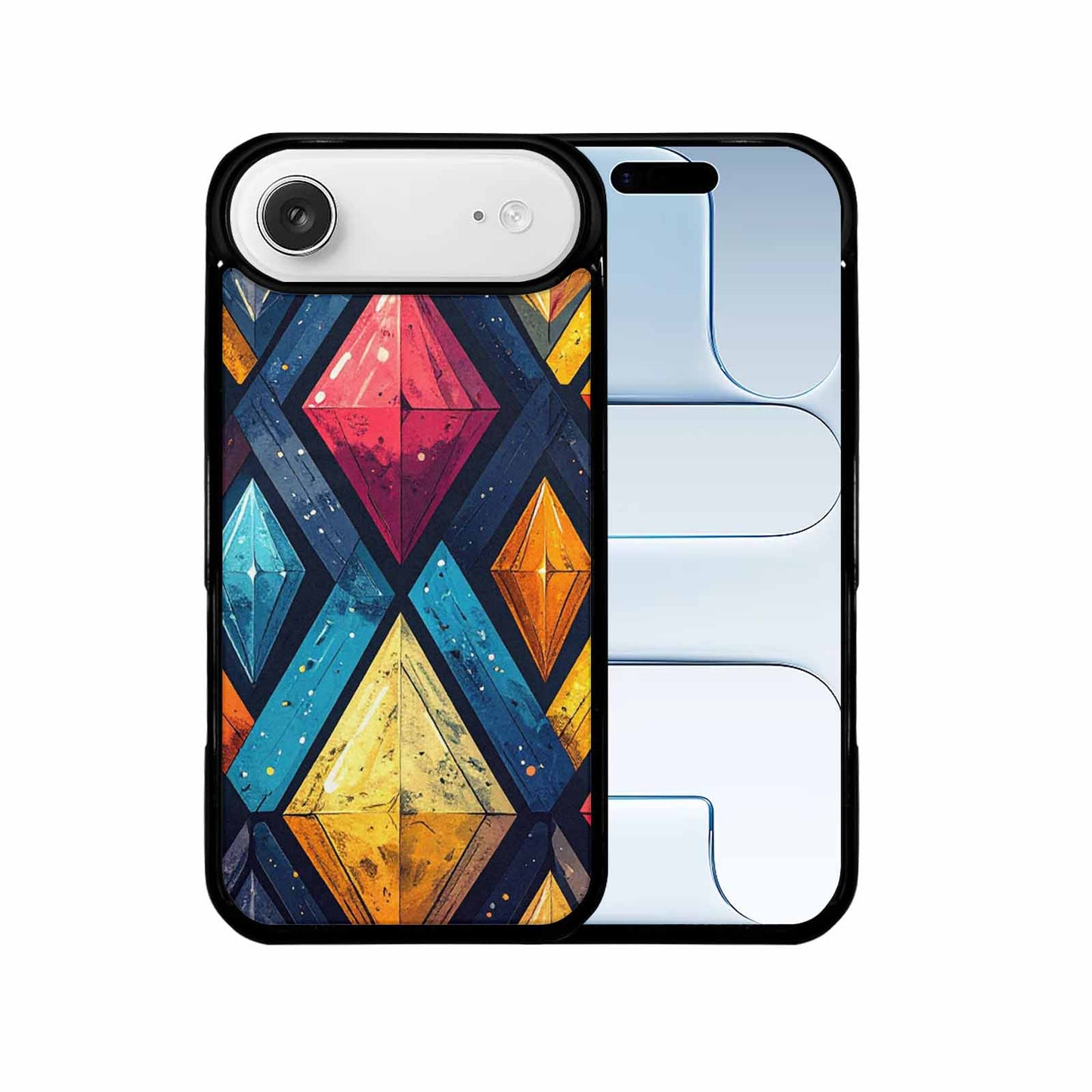 iPhone 17 Air Case — Vintage Summer Diamond Retro Vintage, Unique Phone Case Design