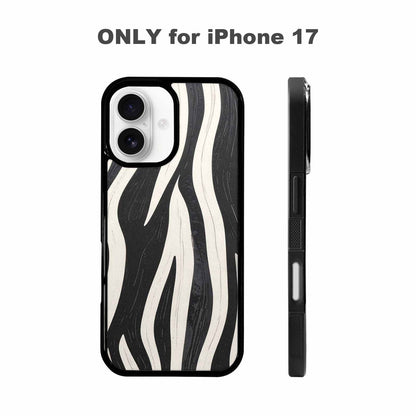 iPhone 17 Case — Modern Zebra Stripe Animal Print, Unique Phone Case Design