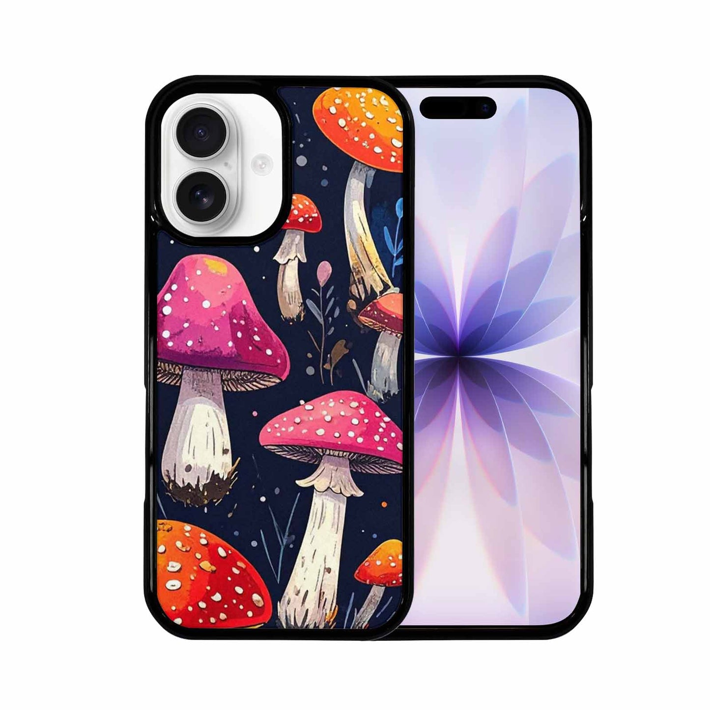iPhone 17 Case — Vivid Winter Mushroom Cartoon Cute, Personalized Phone Case