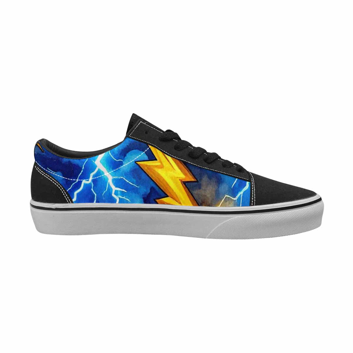 WOMEN'S Lightning Bolt Canvas Lace-Up Cottagecore Shoes