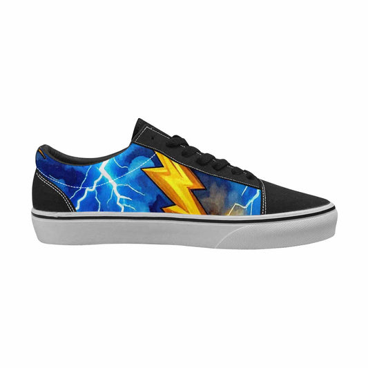 WOMEN'S Lightning Bolt Canvas Lace-Up Cottagecore Shoes