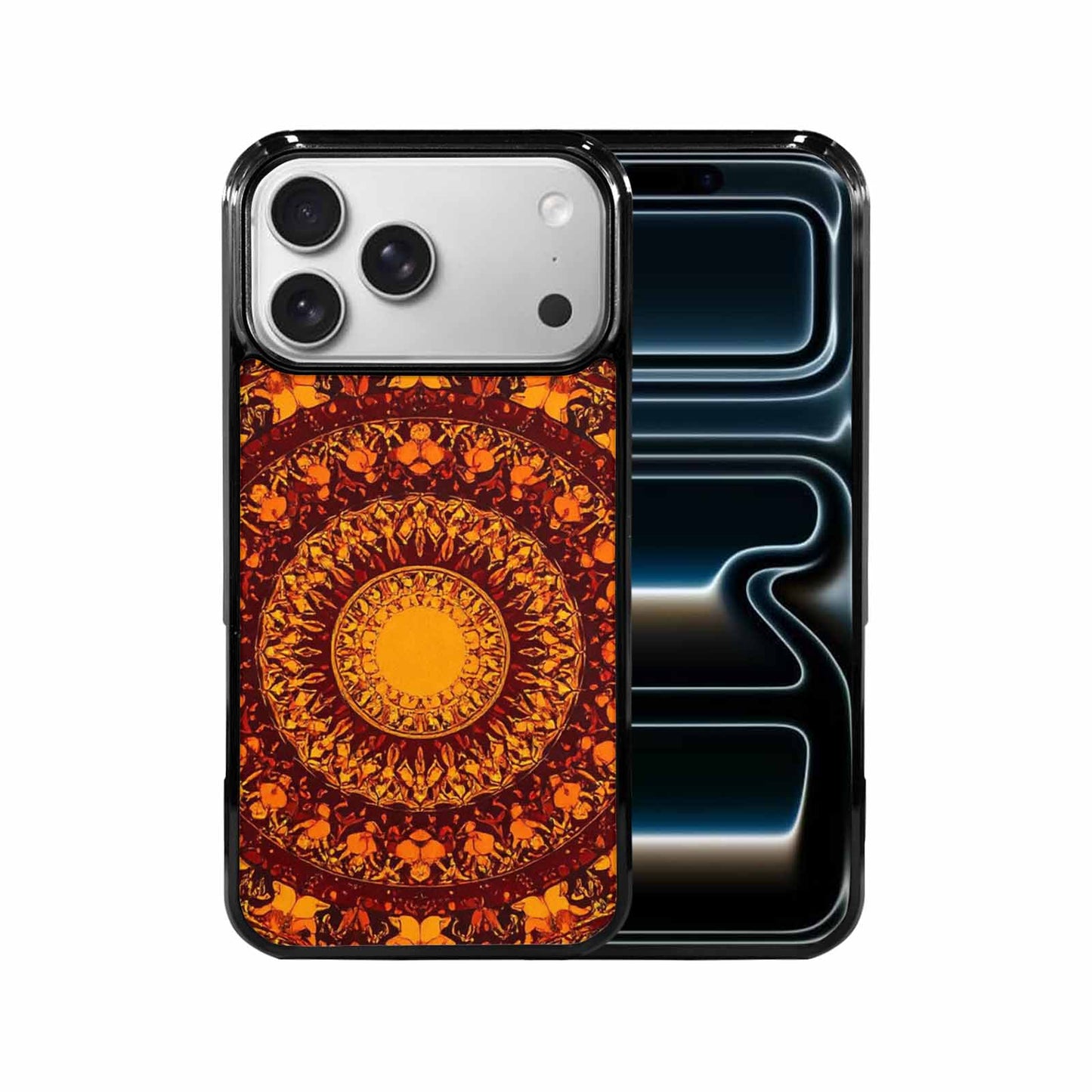 iPhone 17 Pro Max Case — Mandala Lions Art Seamless Original Art, Original Design Phone Case