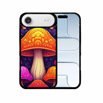 iPhone 17 Air Case — Psychedelic Mushroom Cartoon Pattern Cartoon Cute, Custom Phone Case