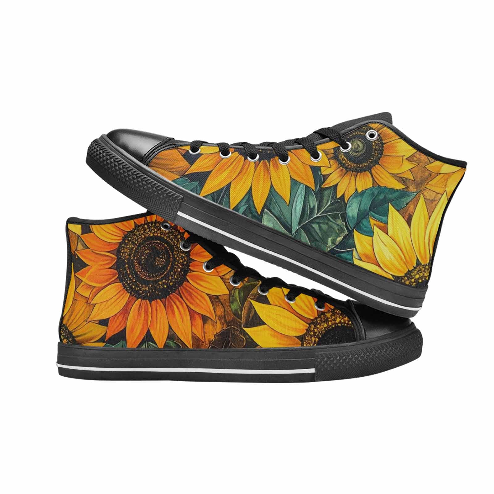 WOMEN'S Blend Melt Them High Top Canvas Y2K Custom Shoes