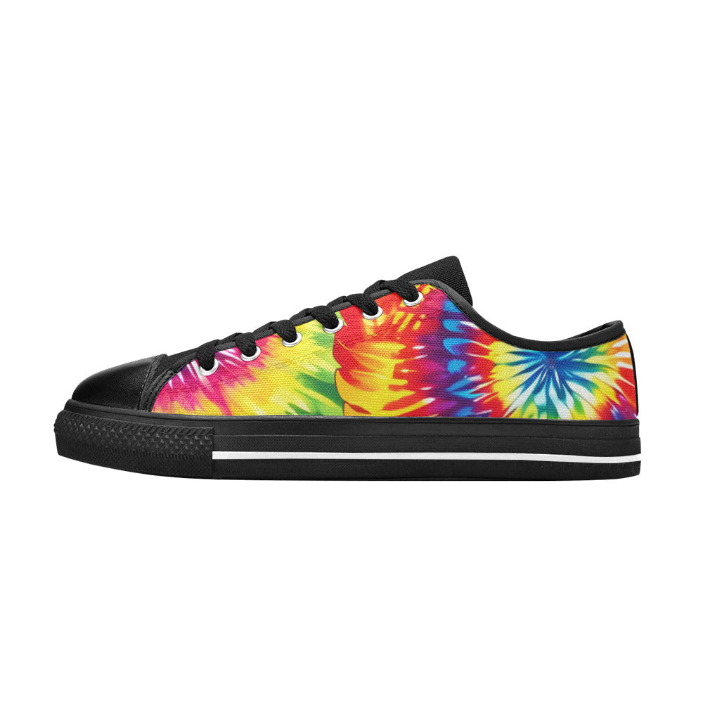 MEN'S Tie Dye Love Canvas Surreal Shoes