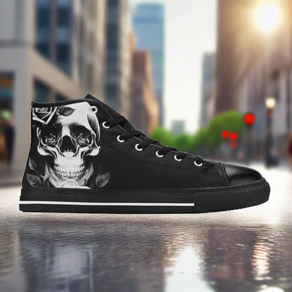 Phoenix Purple Teal Unique MEN Bold Art - Freaky Shoes | Custom Art Sneakers