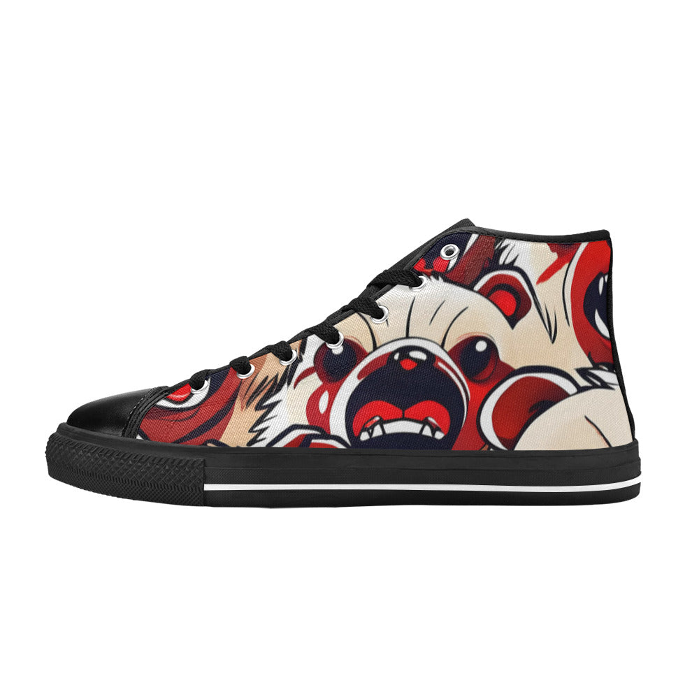 WOMEN'S Bears 2 High Top Canvas Dreamcore Custom Shoes