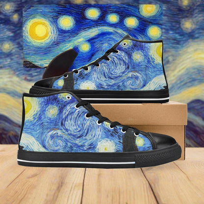 Viking Silver Blue Custom WOMEN Bold Art - Freaky Shoes | Custom Art Sneakers