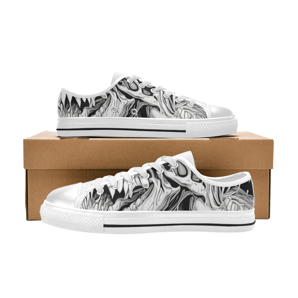 MEN'S Cc Demons Grey Canvas Dreamcore Sneakers