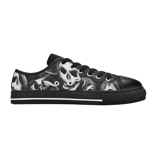 WOMEN'S Cc Skulls Ghosts Canvas Vibrant Chaos Sneakers