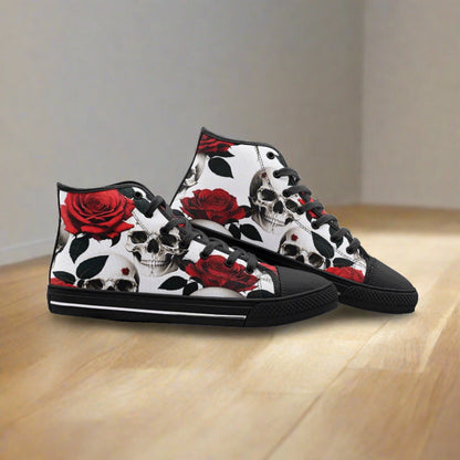 Aurora Borealis Neon Electric Unique Bold Art - Freaky Shoes | Custom Art Sneakers