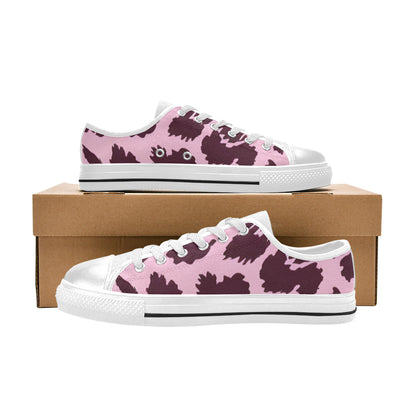 WOMEN'S Cc Animal Print Canvas Wallpaper Art Sneakers