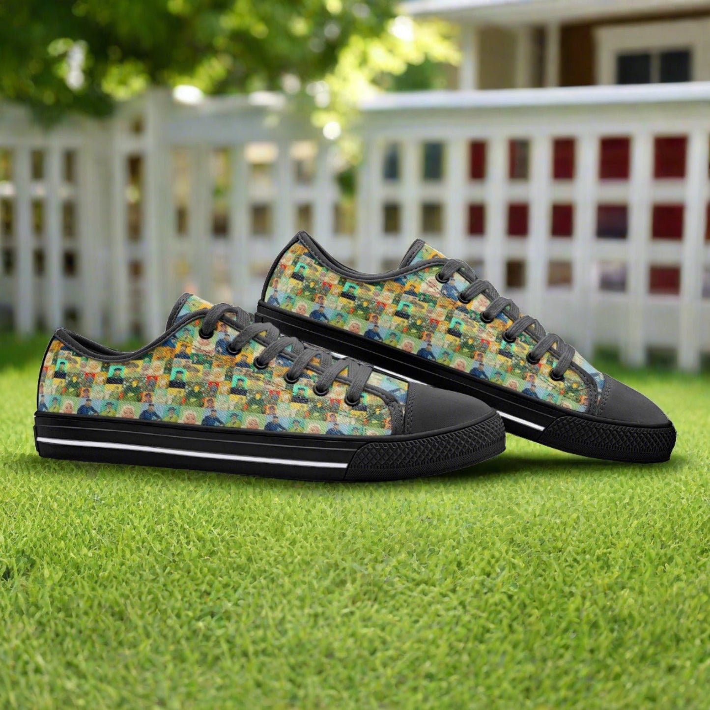 Celtic Green Emerald Custom Bold Art - Freaky Shoes | Custom Art Sneakers