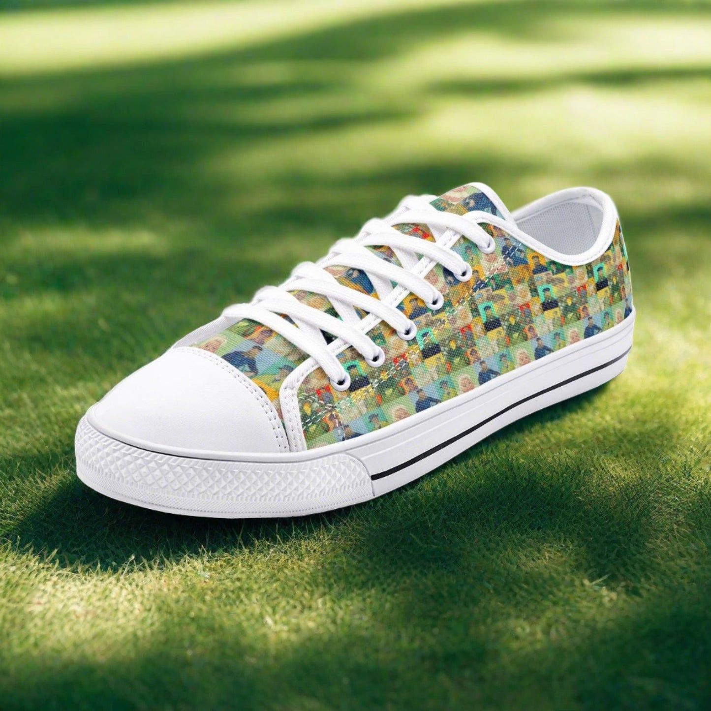 Celtic Green Emerald Custom Bold Art - Freaky Shoes | Custom Art Sneakers