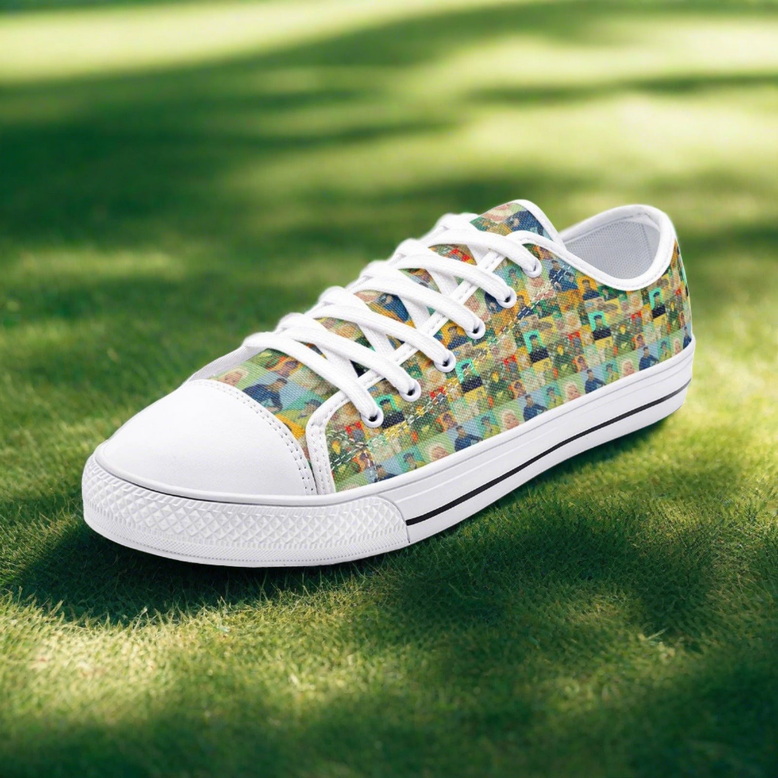 Celtic Green Emerald Custom Bold Art - Freaky Shoes | Custom Art Sneakers