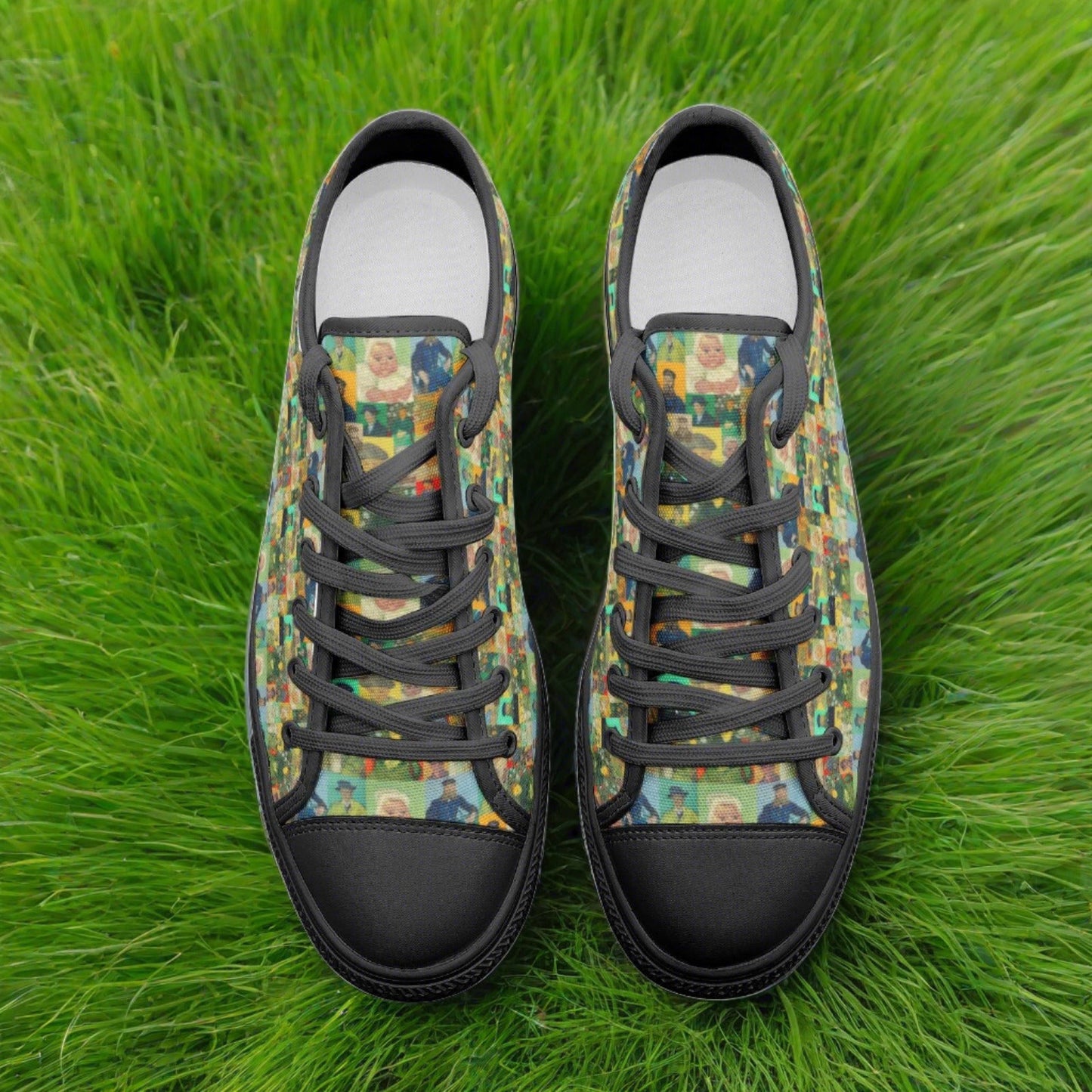 Celtic Green Emerald Custom Bold Art - Freaky Shoes | Custom Art Sneakers