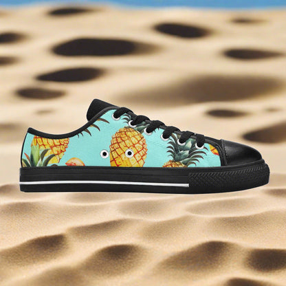 Peacock Silver Blue Vivid MEN Bold Art - Freaky Shoes | Custom Art Sneakers