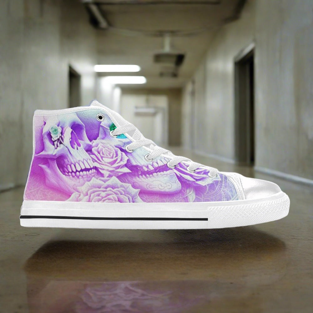Wolf Jewel Rich Vivid Bold Art - Freaky Shoes