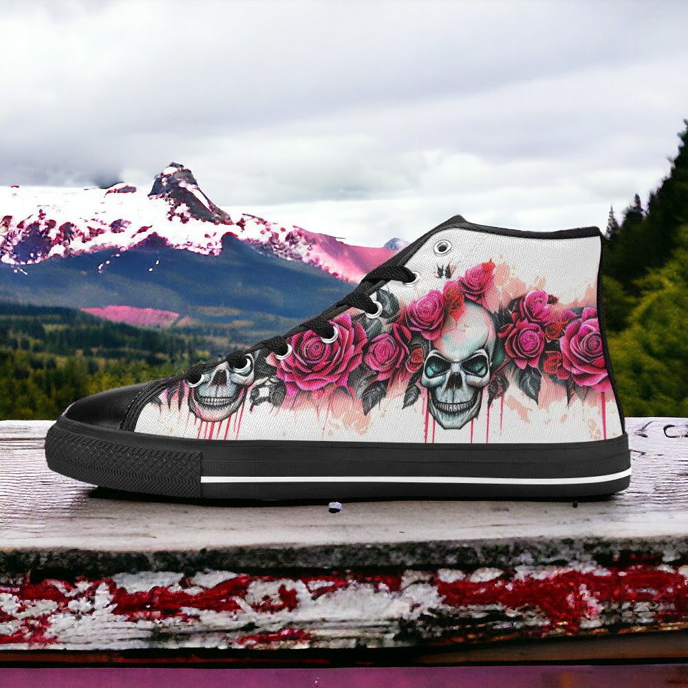 Peacock Vivid Multicolor Custom MEN Bold Art - Freaky Shoes | Custom Art Sneakers