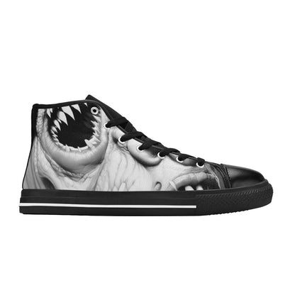 MEN'S Cc Twisted Faces 2 High Top Canvas Grunge Sneakers