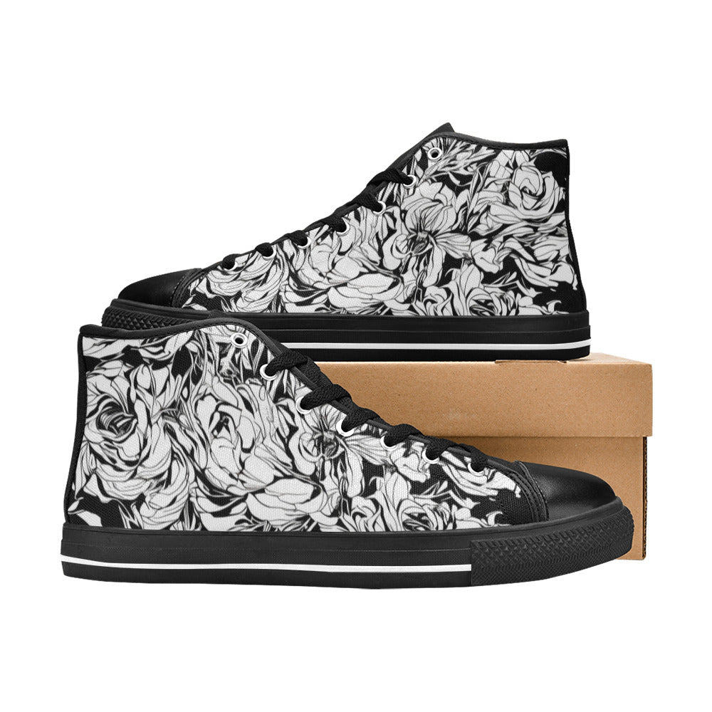 MEN'S Ink Art Men’S High Top Canvas Y2K Shoes