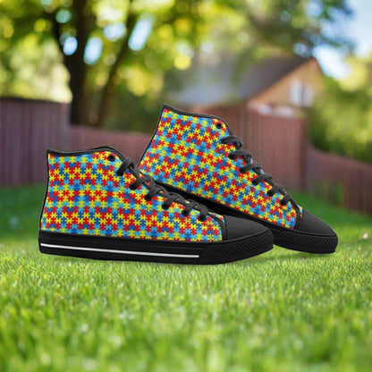 Viking Green Emerald Wearable Bold Art - Freaky Shoes | Custom Art Sneakers