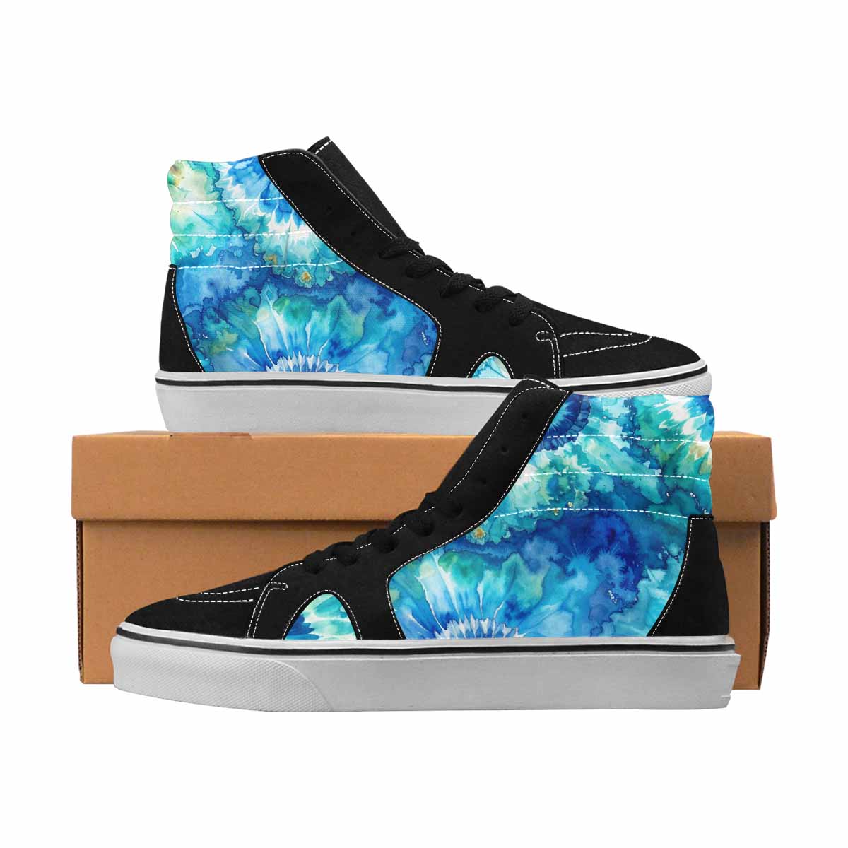 MEN'S Tie Dye Ocean Blues 7 Ferion