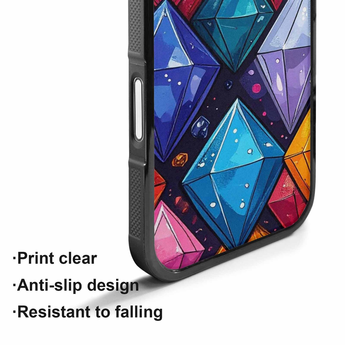 iPhone 17 Case — Vintage Summer Diamond Retro Vintage, Customized Protective Case