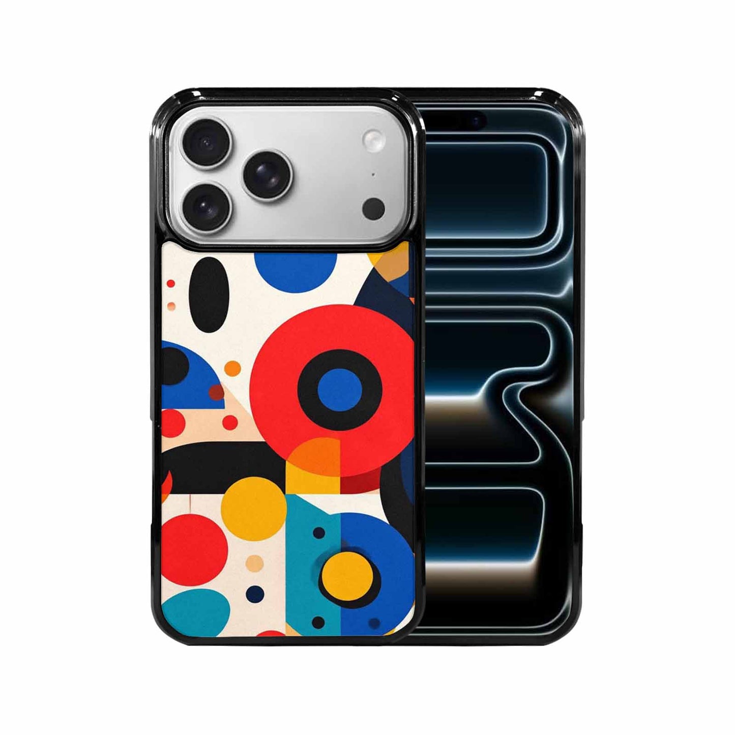 iPhone 17 Pro Max Case — Mod Cartoon Art Pattern Cartoon Cute, Custom Art Phone Cover