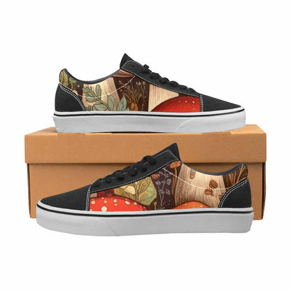 WOMEN'S Mushroom Canvas Lace-Up Dreamcore Sneakers