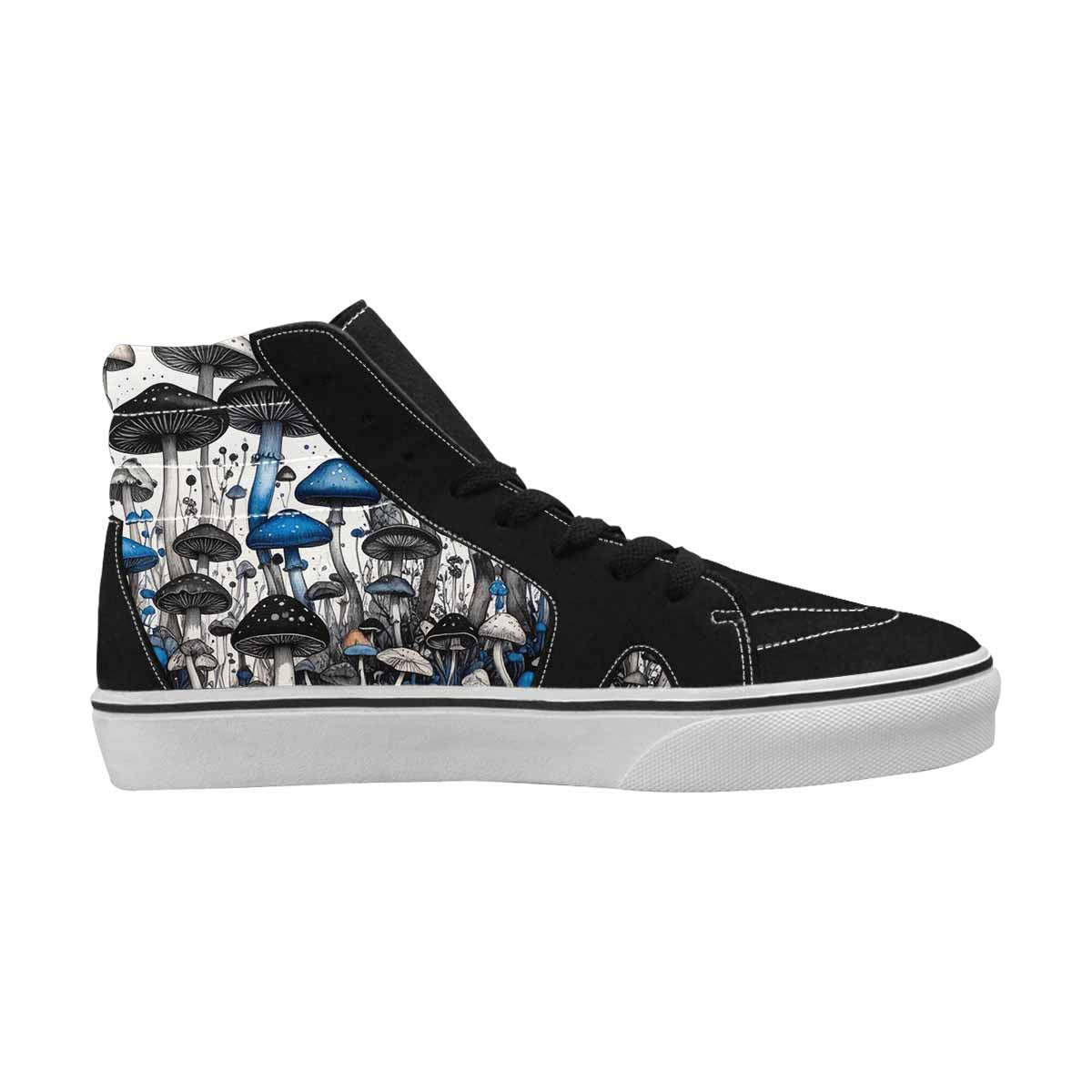 MEN'S Mushrooms (general) High Top Canvas Dreamcore Shoes