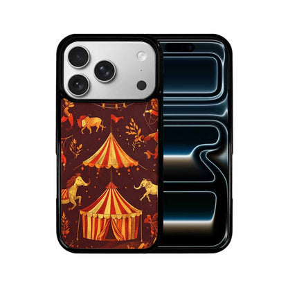 iPhone 17 Pro Case — Vintage Circus Art Pattern Retro Vintage, Customized Protective Case
