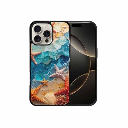 iPhone 16 Pro Max Case — Starfish Cluster Starfish Cluster Pattern Hundreds, Custom Printed Phone Case