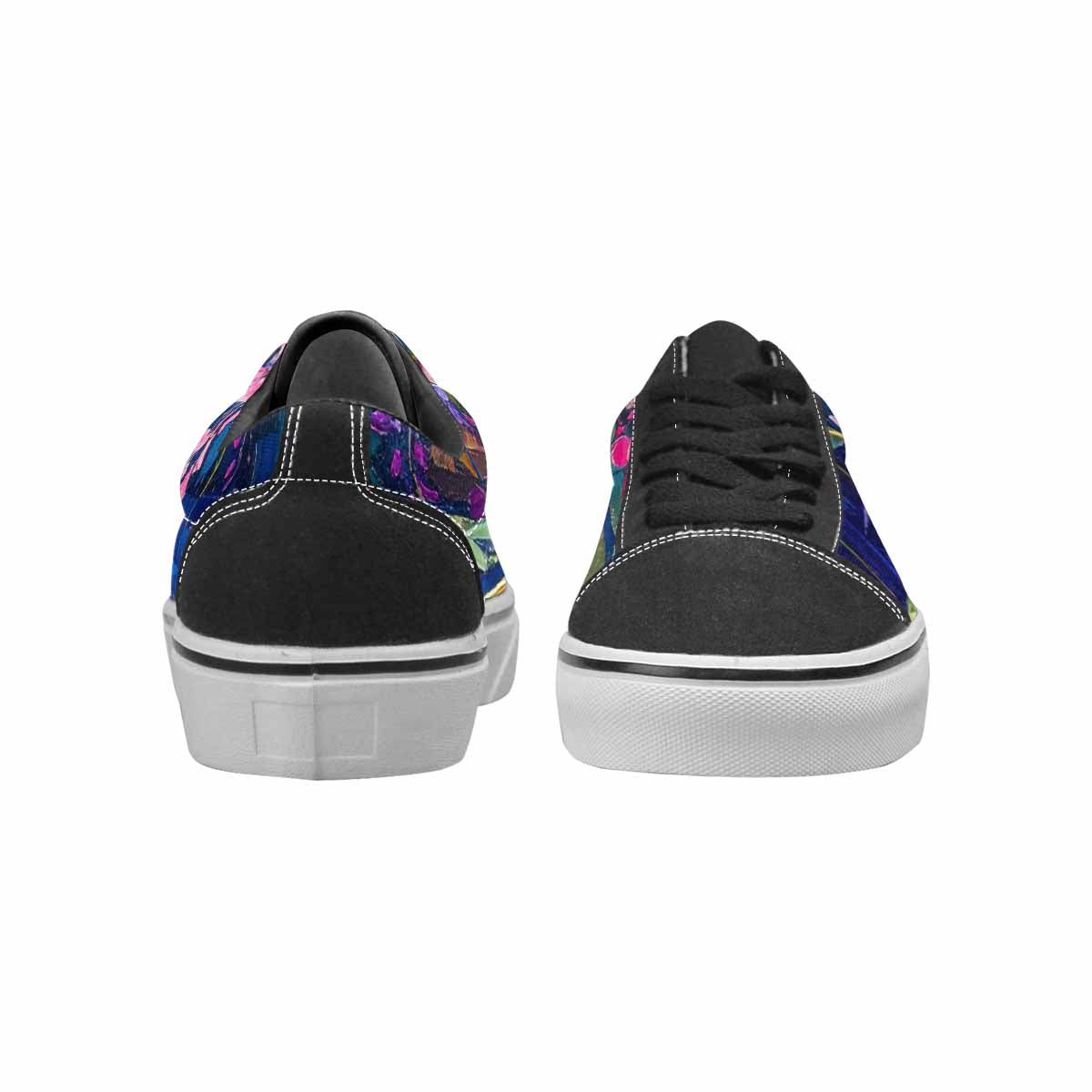 WOMEN'S Monet Impressionist Lace-Up Canvas Dreamcore Shoes