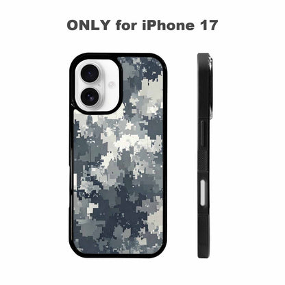 iPhone 17 Case — Small Military Camouflage Blotch Camo, Custom Designed Case Cover