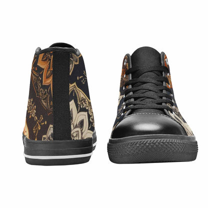 WOMEN'S Mandala High Top Canvas Cottagecore Shoes
