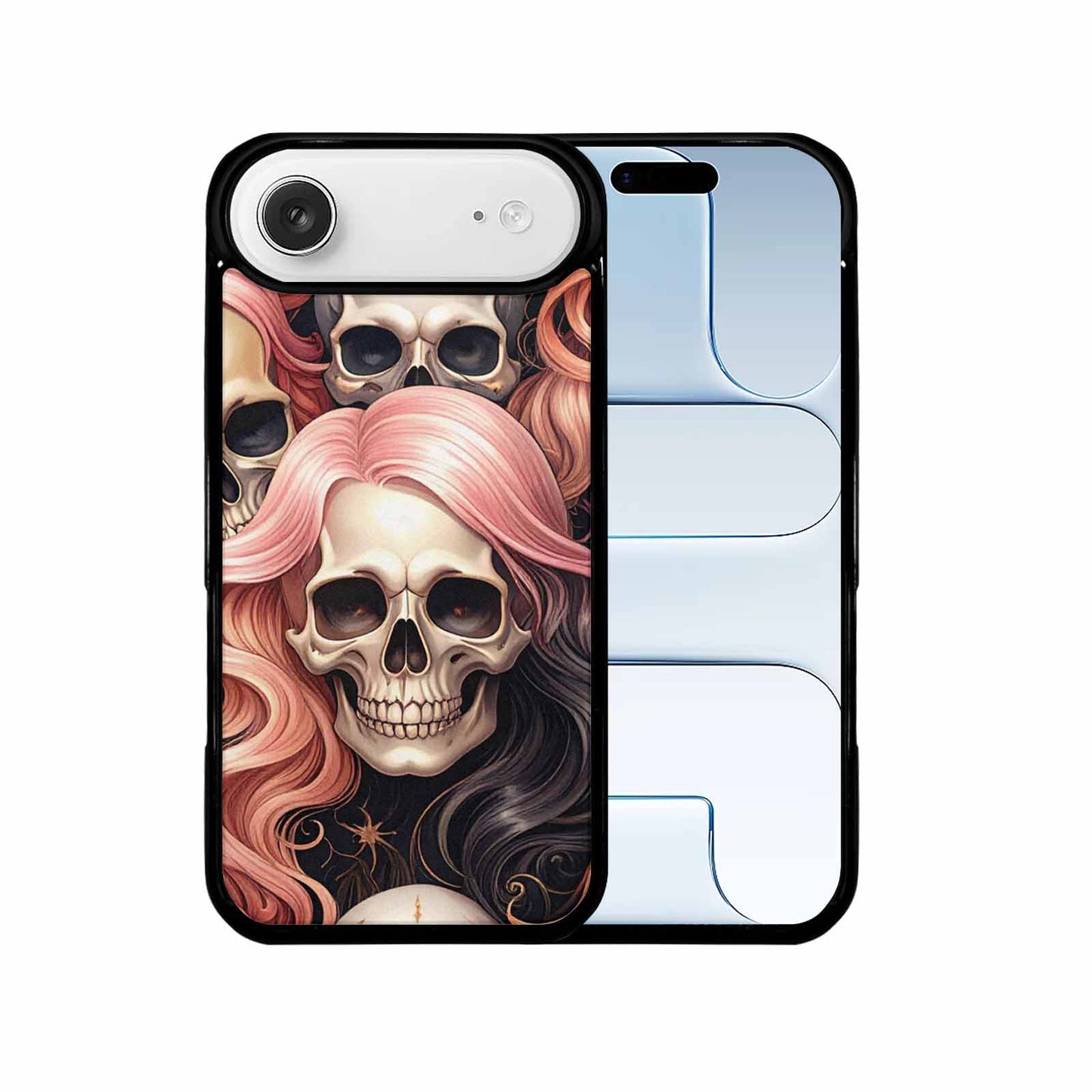 iPhone 17 Air Case — Skull Dark Art Gothic Print Gothic, Personalized Phone Case