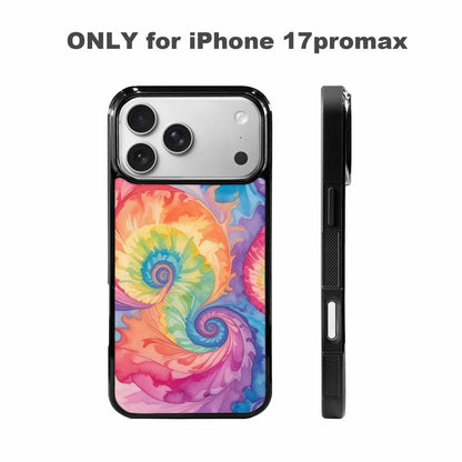 iPhone 17 Pro Max Case — Tie Dye Swirls Tie Dye, Custom Art Phone Cover