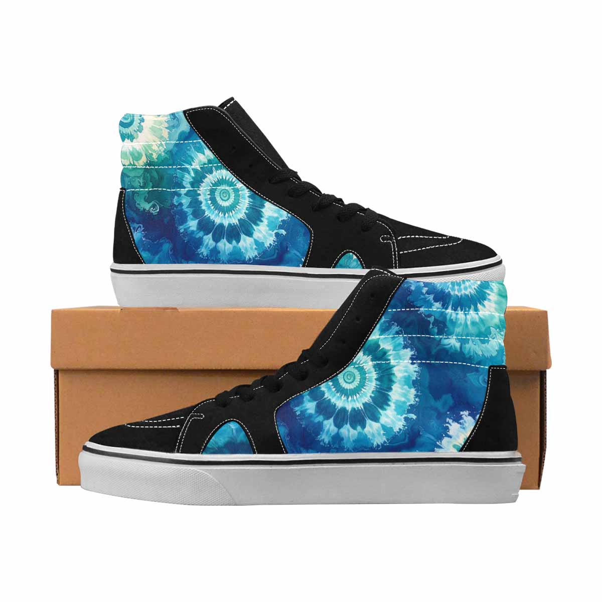 MEN'S Tie Dye Ocean Blues 6 Ferion