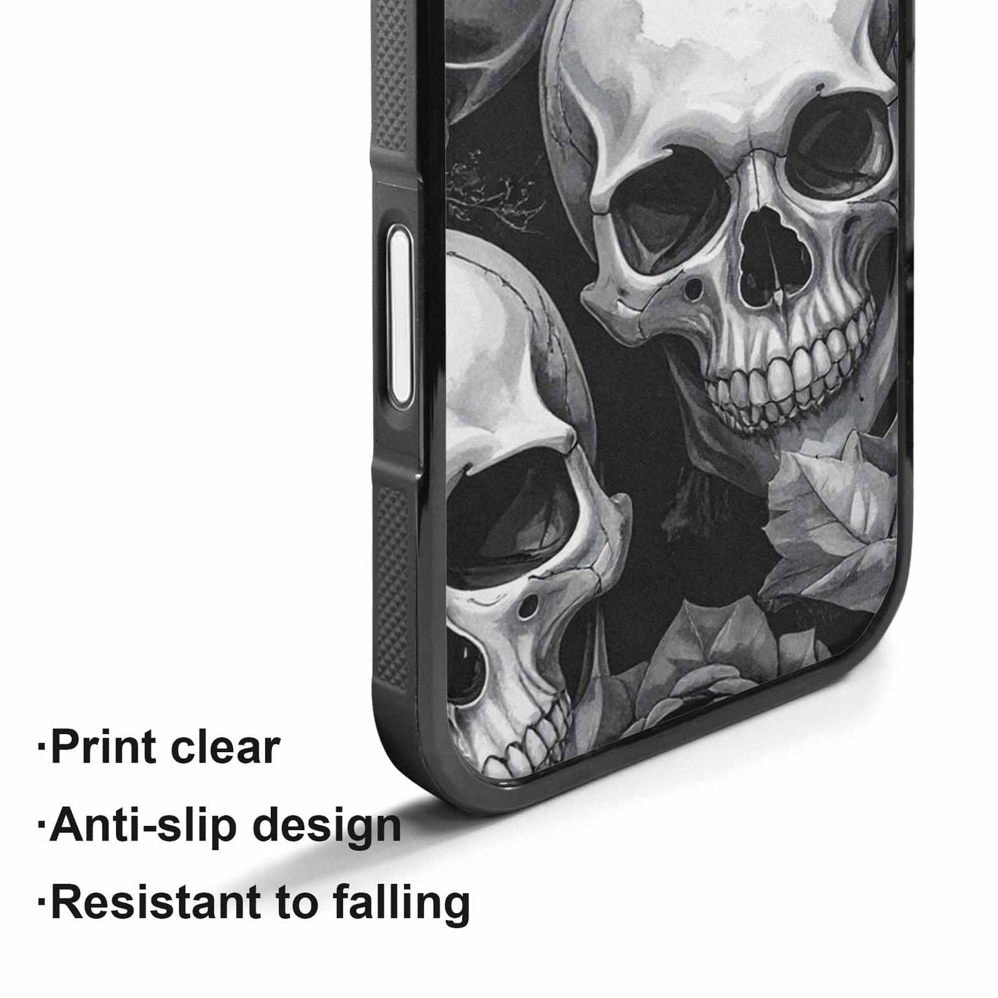 iPhone 17 Case — Skull Dark Art Gothic Print Gothic, Custom Phone Case