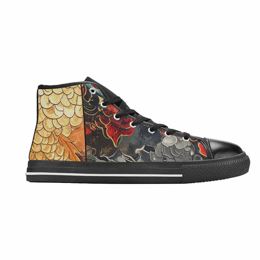 WOMEN'S Dragon Scale Fantasy High Top Canvas Aesthetic Sneakers