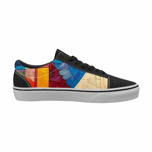 MEN'S Faith Cross Lace-Up Canvas Y2K Custom Shoes