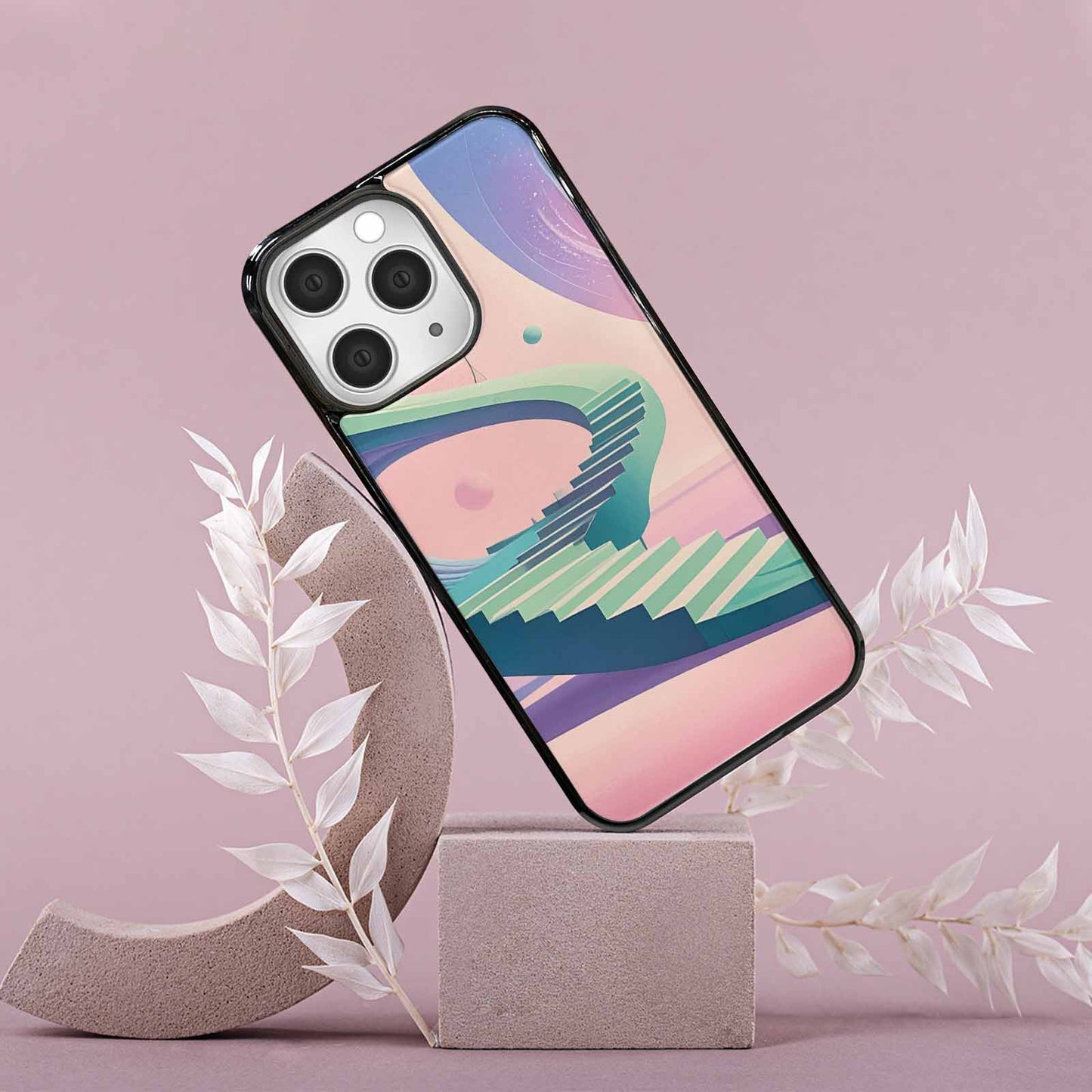 iPhone 15 Pro Max Case — 1930s European Surrealist Art Style Dreamlike, Custom Print Case Cover